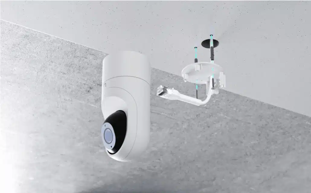 Kameraövervakning 2 security cam white b